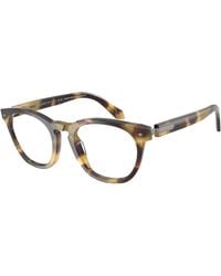 Giorgio Armani - Ar7284 6301 Optical Frames Acetate Round Normal - Lyst