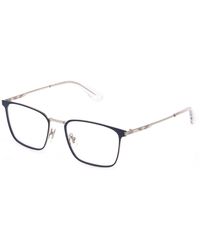 Police - Vplq70 Code 7 0 Optical Frames Metal Squared - Lyst