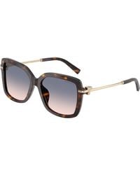 Tiffany & Co. - Tf4252B 801516 Sunglasses Acetate Squared Normal Nuanced - Lyst