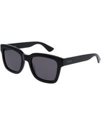 Gucci - Gg0001Sn 001 Sunglasses Acetate Squared - Lyst