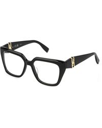 Furla - Vfu866 700 Optical Frames Acetate Squared - Lyst