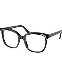 Swarovski - Sk2033 1001 Optical Frames Acetate Butterfly Normal - Lyst
