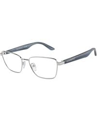Emporio Armani - Ea1156 3015 Optical Frames Metal Geometric Normal - Lyst