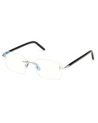 Tom Ford - Ft5934-B 016 Optical Frames Metal Squared Normal - Lyst