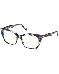 Tom Ford - Ft5709-B 56A Optical Frames Acetate Cat Eye Normal - Lyst