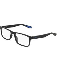 Nike - 7416 004 Optical Frames Bio-Injected Squared Normal - Lyst