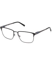 Timberland - Tb50070 002 Optical Frames Metal Squared Normal - Lyst