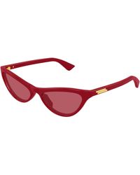 Bottega Veneta - Bv1414S 005 Sunglasses Acetate Cat Eye - Lyst
