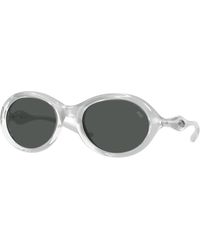DIESEL - Dl3009U 202987 Sunglasses Injected Round Normal - Lyst
