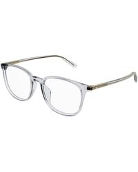 Gucci - Gg1230Oa 003 Optical Frames Plastic Squared - Lyst