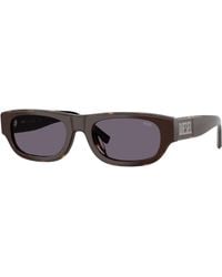 DIESEL - Dl2022F 20691A Sunglasses Acetate Squared Normal - Lyst