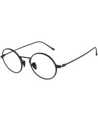 Giorgio Armani - Ar5125T 3341 Optical Frames Titanium Transparent Round Normal - Lyst