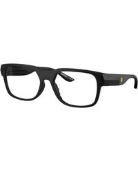 FERRARI SCUDERIA - Fz8030U 534 Optical Frames Injected Transparent Geometric Normal - Lyst