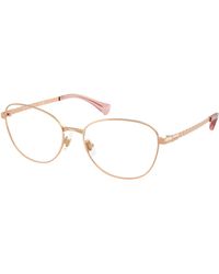 Ralph Lauren - Ra6063 9427 Optical Frames Metal Round Normal - Lyst