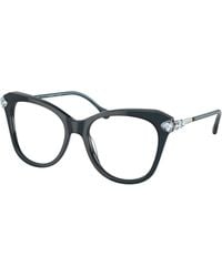 Swarovski - Sk2012 1038 Optical Frames Acetate Transparent Geometric Normal - Lyst
