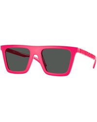 Versace - Ve4468U 544887 Sunglasses Nylon Squared Normal - Lyst