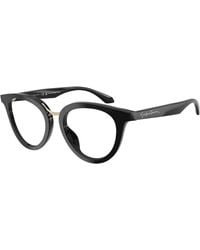 Giorgio Armani - Ar7289U 6400 Optical Frames Acetate Transparent Round Normal - Lyst