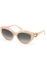 Guess - Gm00033 59B Sunglasses Acetate Smoke Cat Eye Normal - Lyst