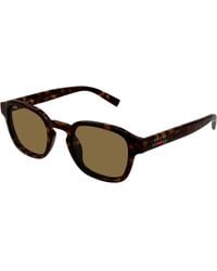 Gucci - Gg2106S 002 Sunglasses Injected Round - Lyst