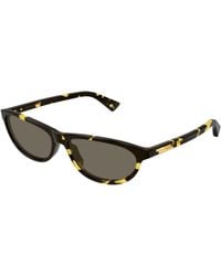 Bottega Veneta - Bv1497S 002 Sunglasses Acetate Cat Eye - Lyst