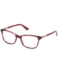 Guess - Gu2658-N 066 Optical Frames Acetate Squared Normal - Lyst