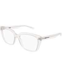 Balenciaga - Bb0062O 010 Optical Frames Acetate Transparent Cat Eye - Lyst