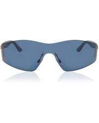 Emporio Armani - Ea2130 3019/4 Sunglasses Metal Mask - Lyst