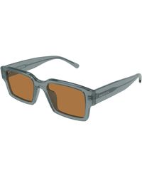 McQueen - Am0579S 004 Sunglasses Acetate Squared - Lyst