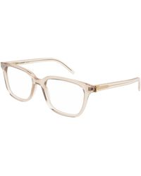 Saint Laurent - Sl M110/F 003 Optical Frames Acetate Squared - Lyst
