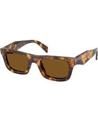 Prada - Pr C06S 14L10U Sunglasses Acetate Pillow Polarized - Lyst