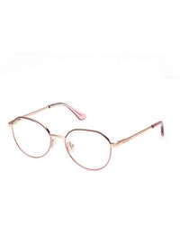 Guess - Gu9232 074 Optical Frames Metal Round Normal - Lyst