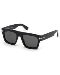 Tom Ford - Ft0711 Fausto 01A Sunglasses Acetate Squared Normal - Lyst