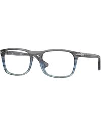 Persol - Po3344V 1205 Optical Frames Acetate Transparent Pillow Normal - Lyst