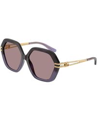 Dolce & Gabbana - Dg6210 3494La Sunglasses Injected Geometric Normal - Lyst