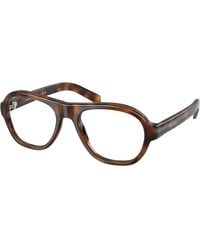 Prada - Pr C12V 20D1O1 Optical Frames Acetate Pillow Normal - Lyst