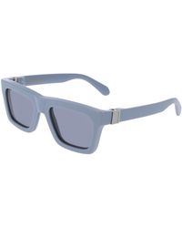 Ferragamo - Sf2071S 452 Sunglasses Acetate Squared Normal - Lyst