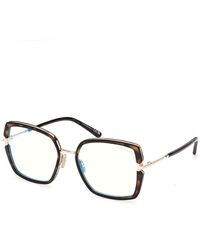 Tom Ford - Ft5985-B 52 Optical Frames Injected Squared Normal - Lyst