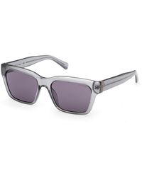Guess - Gu00299 20Y Sunglasses Injected Squared Normal - Lyst