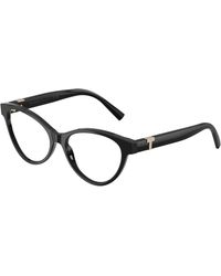 Tiffany & Co. - Tf2302B 8001 Optical Frames Acetate Transparent Cat Eye Normal - Lyst