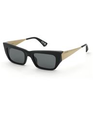 Nina Ricci - Snr486 700Y Sunglasses Acetate Smoke Squared Normal - Lyst