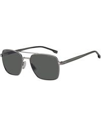 BOSS - Boss 1045/S/It R81/M9 Sunglasses Metal Squared Polarized - Lyst
