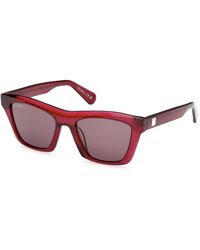 MAX&Co. - Mo0145 69E Sunglasses Acetate Squared Normal - Lyst