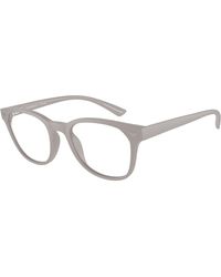 Emporio Armani - Ea3240U 6100 Optical Frames Injected Transparent Pantos Normal - Lyst