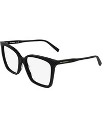 KARL LAGERFELD - Kl6231 001 Optical Frames Acetate Squared Normal - Lyst