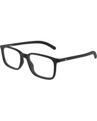 Montblanc - Mb0328O 005 Optical Frames Acetate Transparent Squared - Lyst