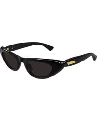 Bottega Veneta - Bv1450S 001 Sunglasses Acetate Cat Eye - Lyst