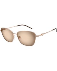 Emporio Armani - Ea2170 301113 Sunglasses Metal Geometric Normal Shaded - Lyst