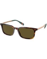Polo Ralph Lauren - Ph4212 613773 Sunglasses Acetate Squared Normal - Lyst