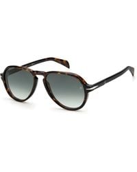 David Beckham - Db 7079/S 086/9K Sunglasses Acetate Pilot Shaded - Lyst