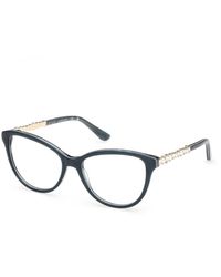 Guess - Gm50060 89 Optical Frames Acetate Cat Eye Normal - Lyst